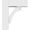 Ekena Millwork Standard Merced Architectural Grade PVC Bracket with Block Ends, 5"W x 12"D x 14"H BKTP05X12X14MRC05 - alternate 4